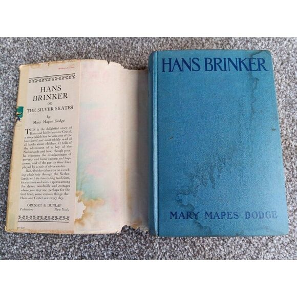 Hans Brinker or the Silver Skates (A Story of Life in Holland) With Dust Jacket - Picture 9 of 13